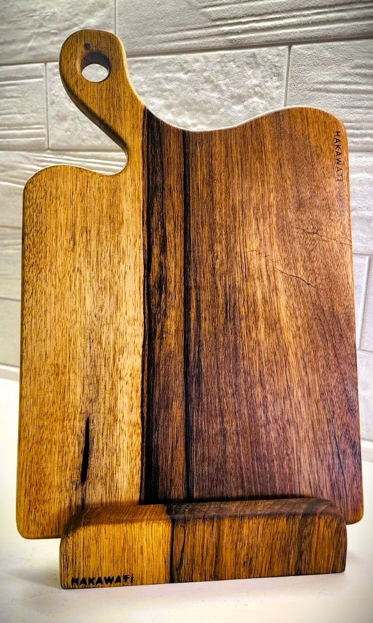 Platter serving boards - African walnut wood