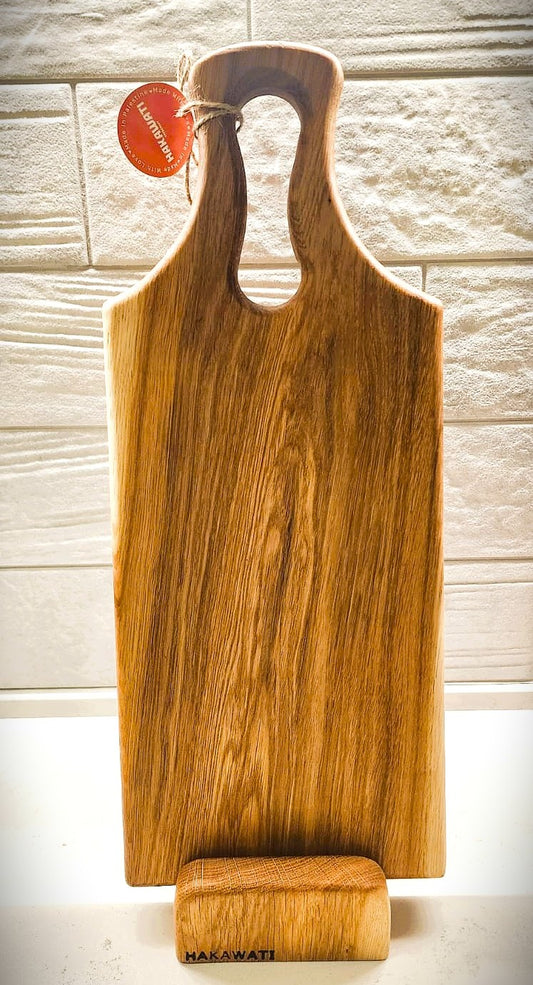 Oak wood serving board