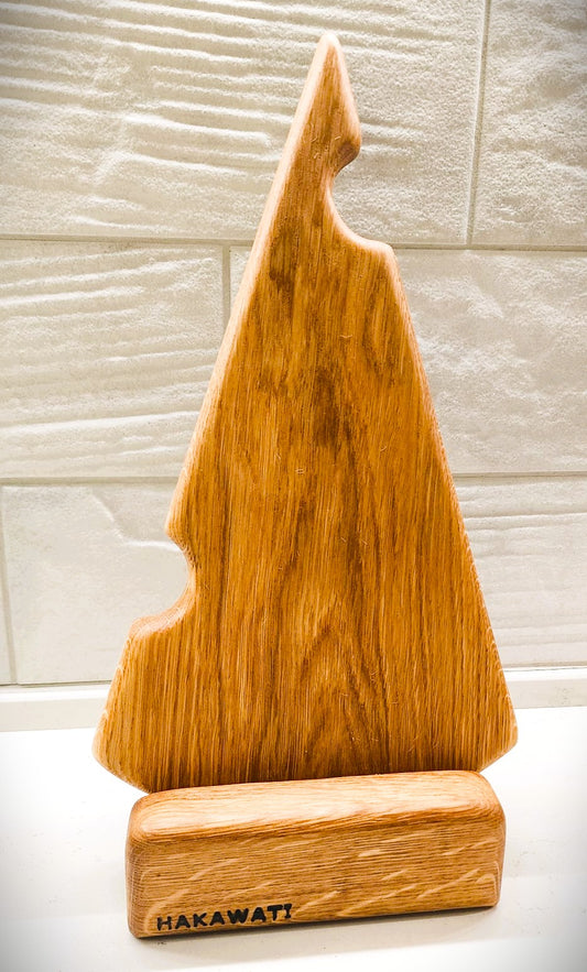 Oak wood serving board