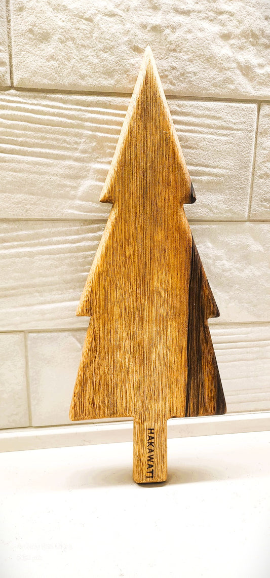 African walnut wood serving board