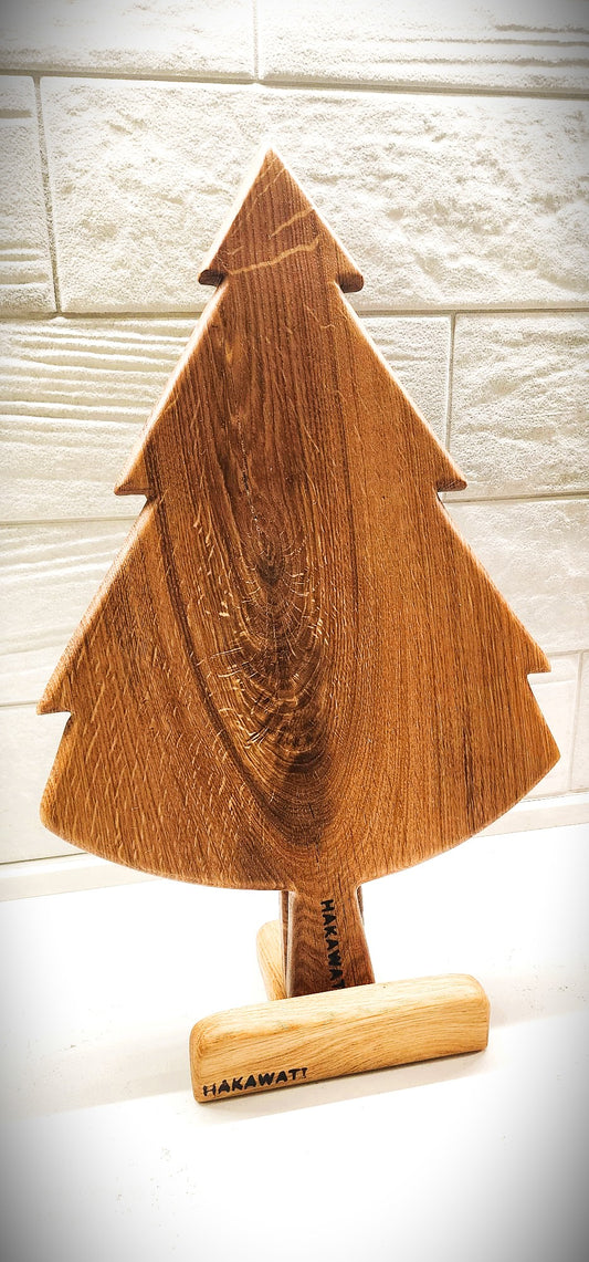 Oak wood serving board